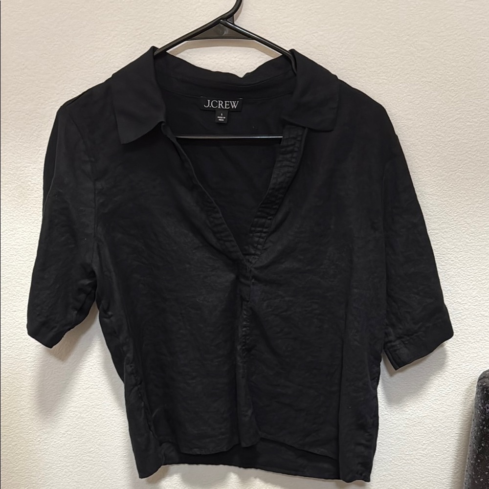 J. Crew Women's Black Top